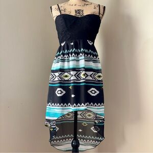 Geo Patterned Dress